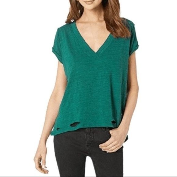 Free People Tops - FREE PEOPLE Sundance Distressed T-Shirt - Small